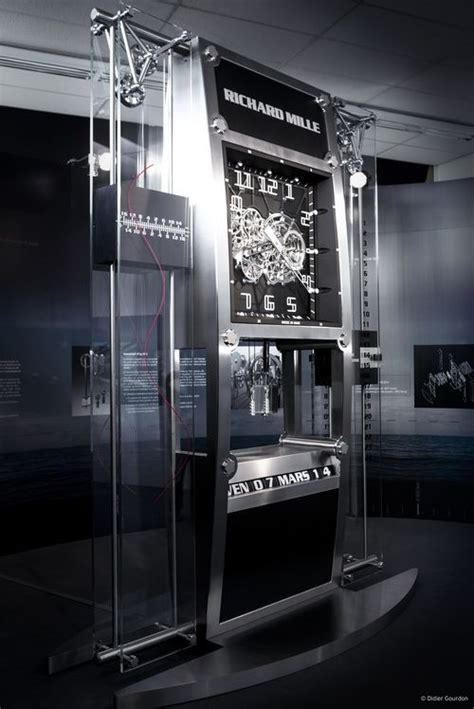 Richard Mille Makes 4,000 lb, 11 Foot Tall Clock, Completely 